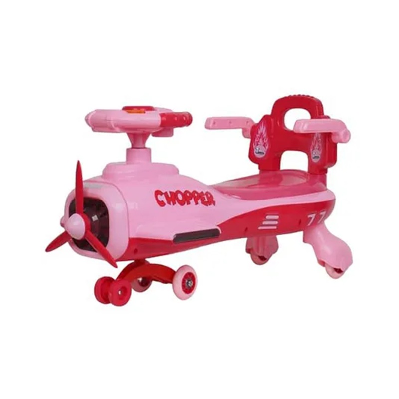JoyRide Ride-on Chopper CAR Car Non Battery Operated Ride On – Pink & Red
