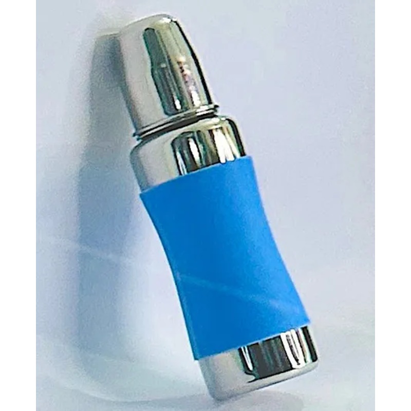 Numum Premium Steel Feeding Bottle with Blue Sleeves ( design may vary slightly) – 240 ml