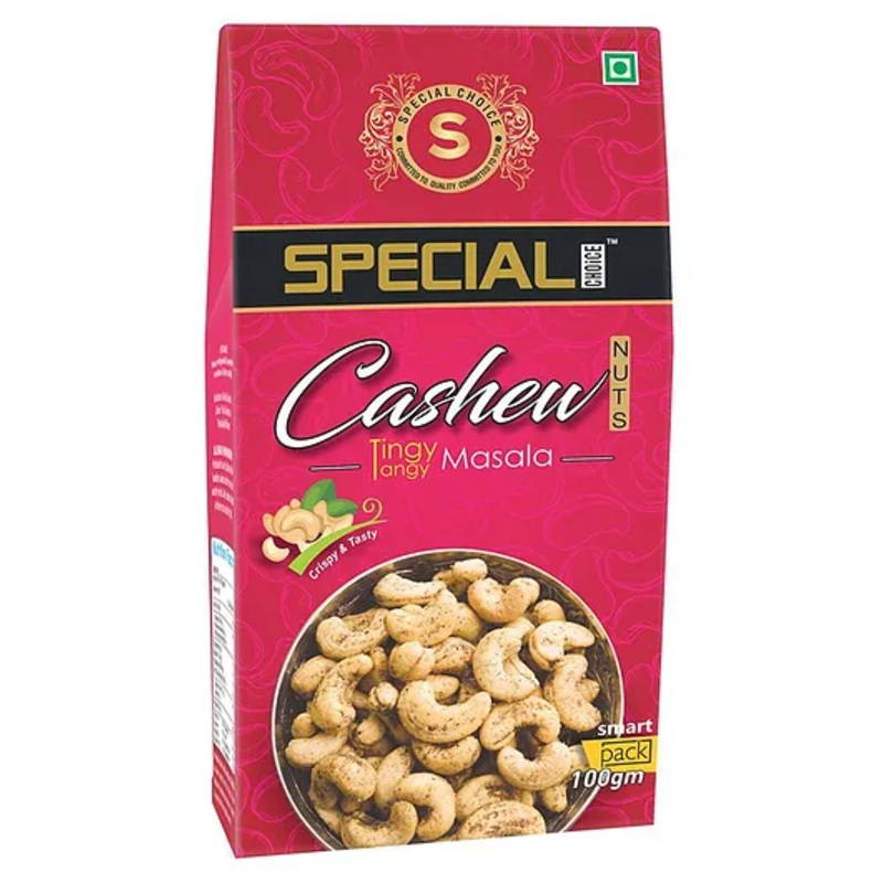 Special Choice Cashew Nuts Tingy Tangy Masala Pack Of 4 – 400 g