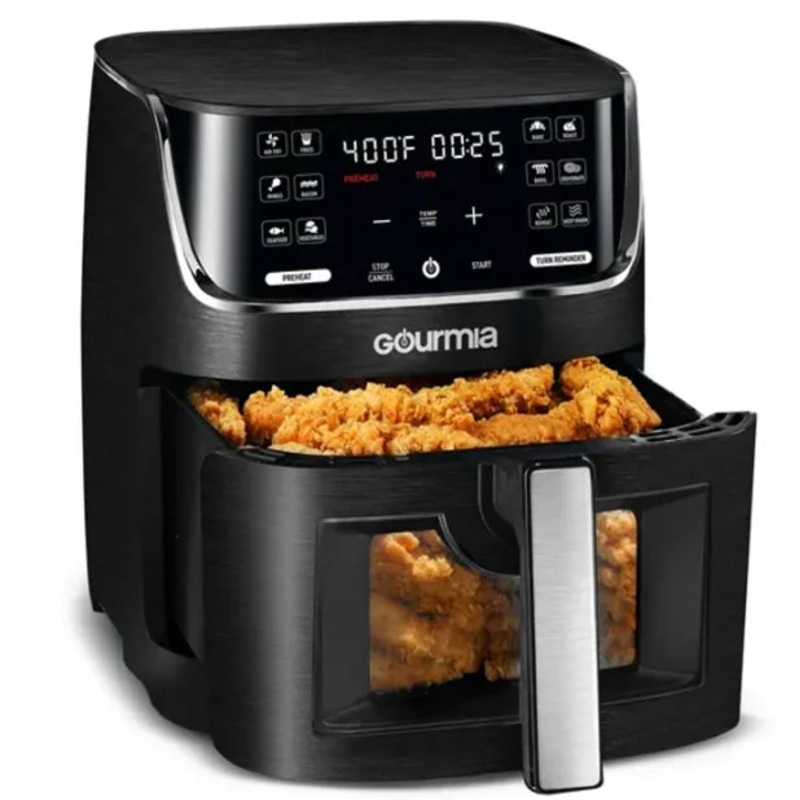 8 Qt Digital Window Air Fryer with 12 One-Touch Presets, GAF824