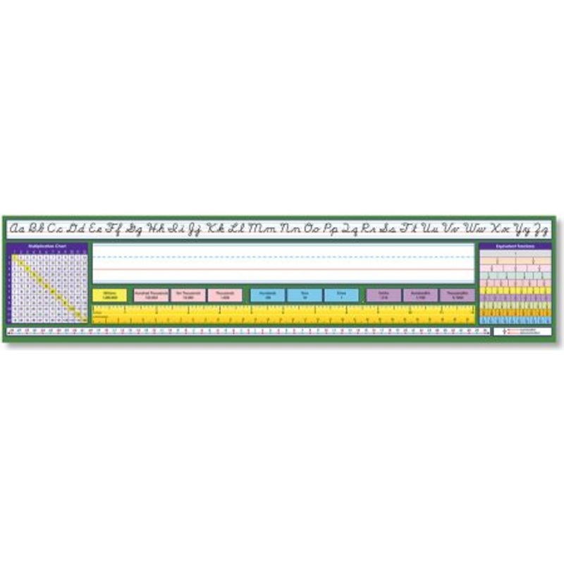 Adhesive Intermediate Contemporary Cursive Desk Plates