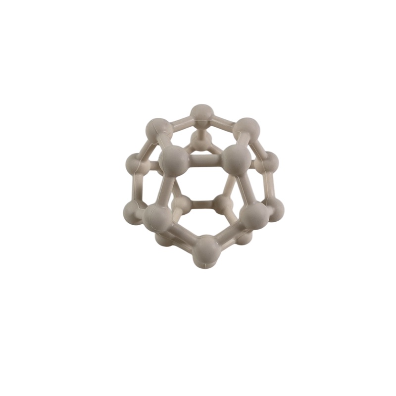 AEIOU Atom Silicone Teether Toy, Oat