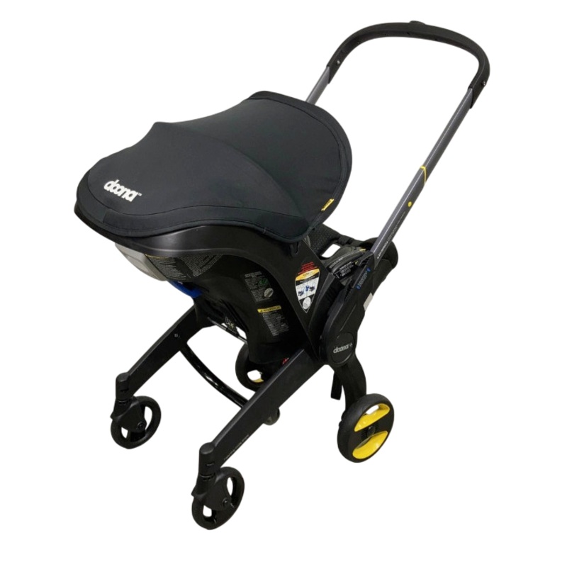 Doona Infant Car Seat & Stroller Combo, 2023, Nitro black