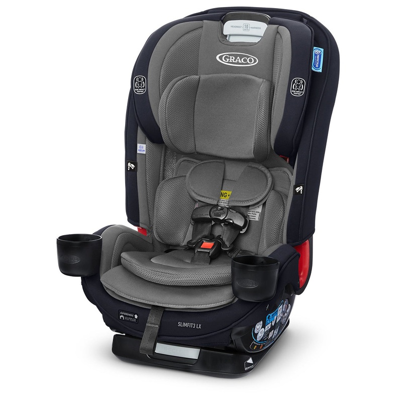 Graco SlimFit3 LX 3-in-1 Narrow All-in-One Convertible Car Seat – Stanford