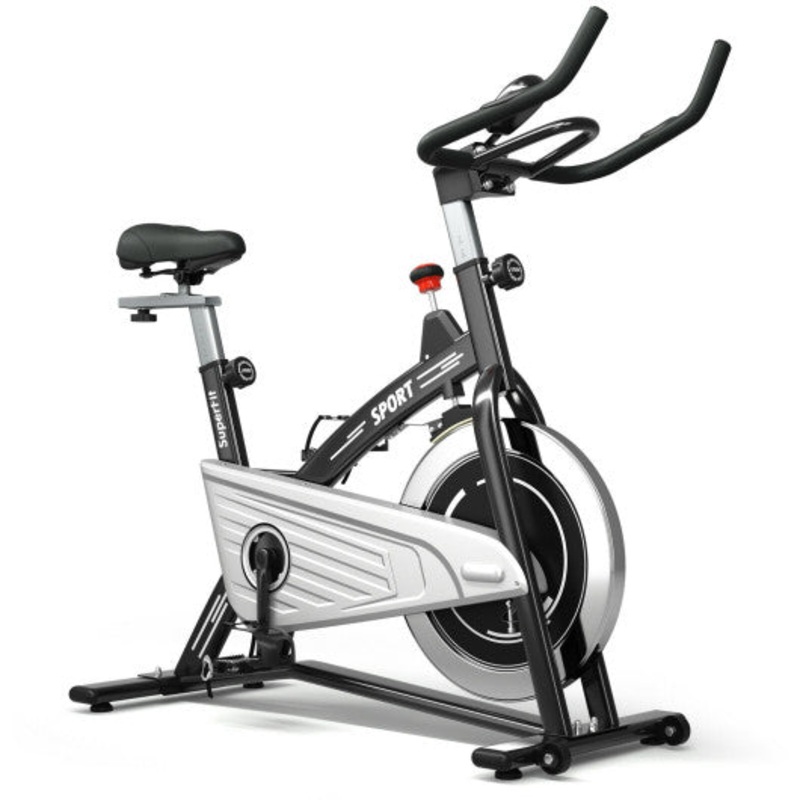 Indoor Exercise Cycling Bike With Heart Rate and Monitor