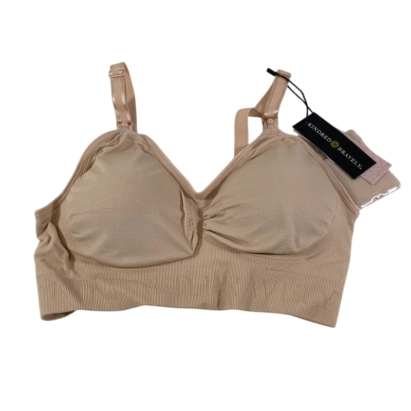 Kindred Bravely Simply Sublime Nursing Bra, Small, Beige, Regular