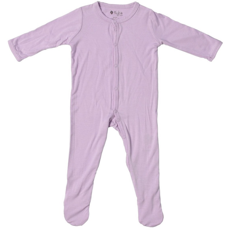 Kyte Baby Footie – Mauve (0-3M)