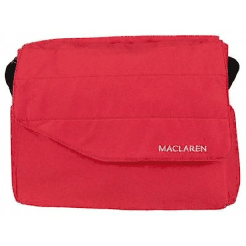 Maclaren Messenger Bag in Scarlet