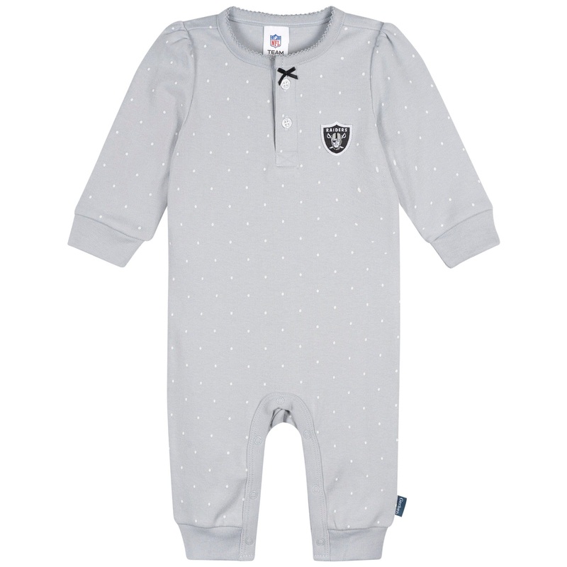 Baby Girls Las Vegas Raiders Romper
