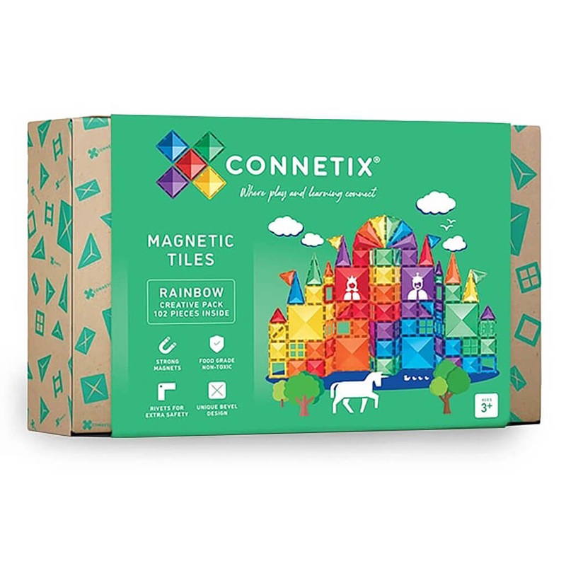 Connetix Rainbow102pc Creative Pack