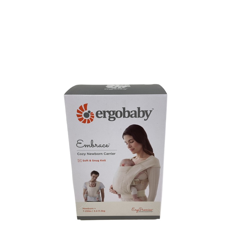 Ergobaby Embrace Baby Carrier, Cream, Knit