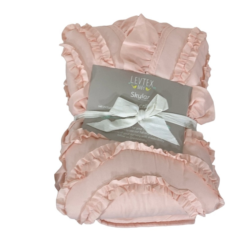 Levtex Baby Four Piece Crib Bedding Set, Skylar