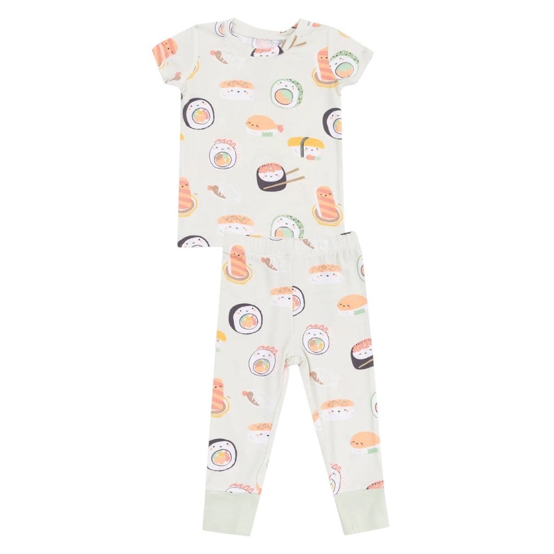 Pajama Set Sushi Green