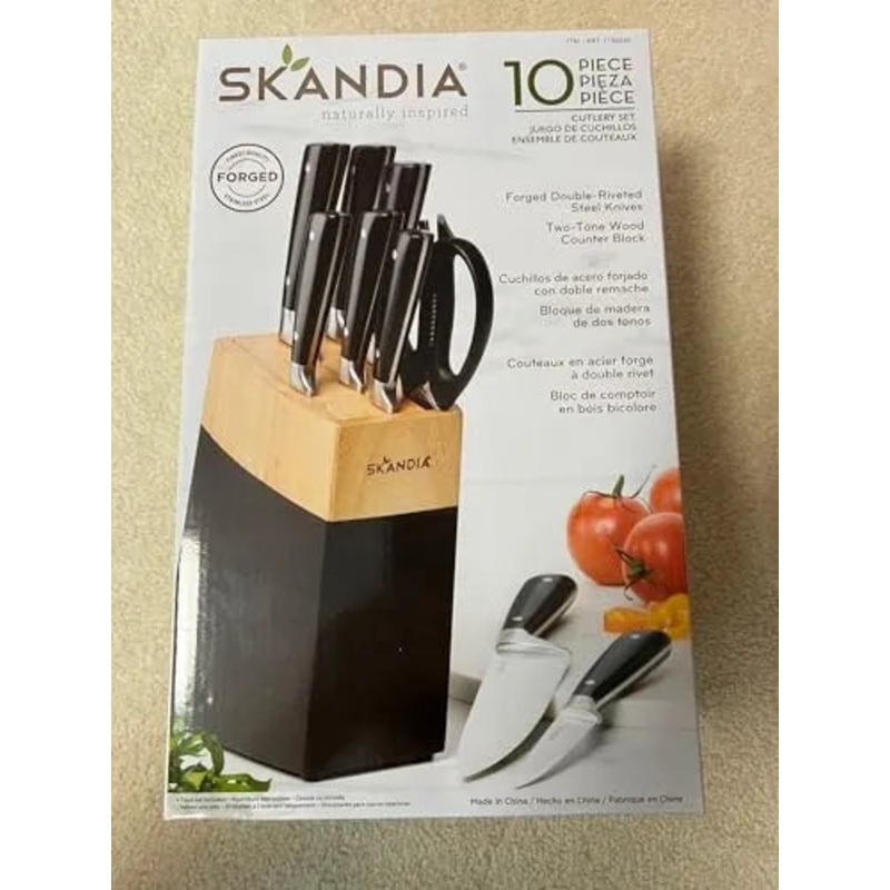 10-Piece Knife Set By Goofy Turtle