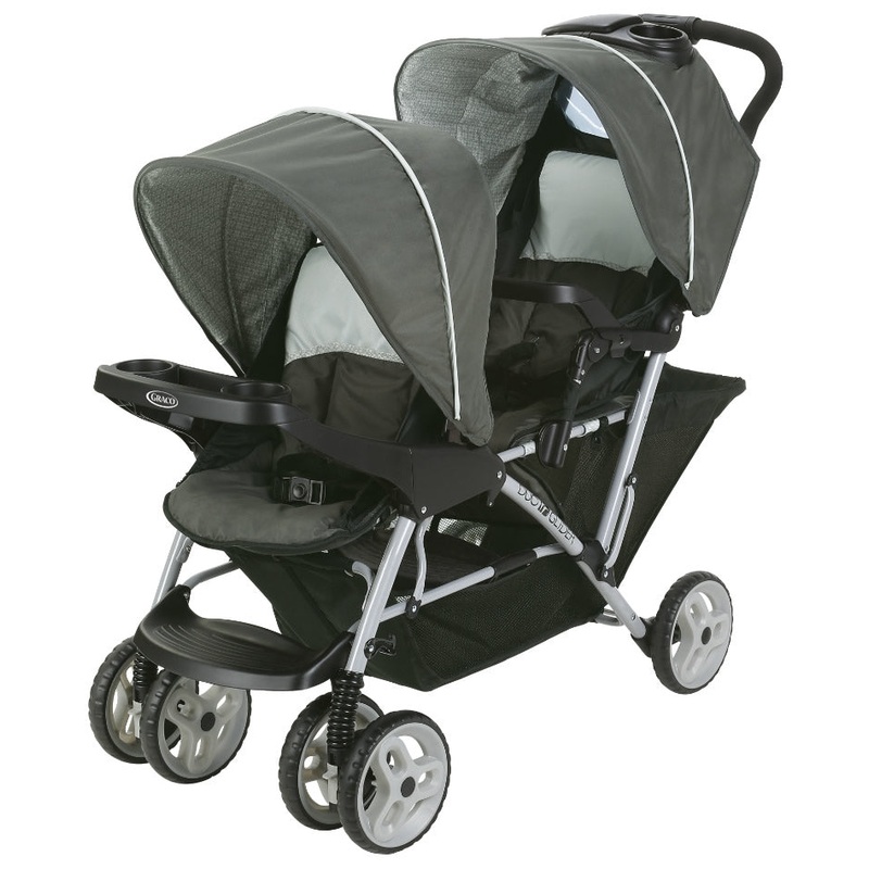 Graco DuoGlider Click Connect Double Stroller – Glacier