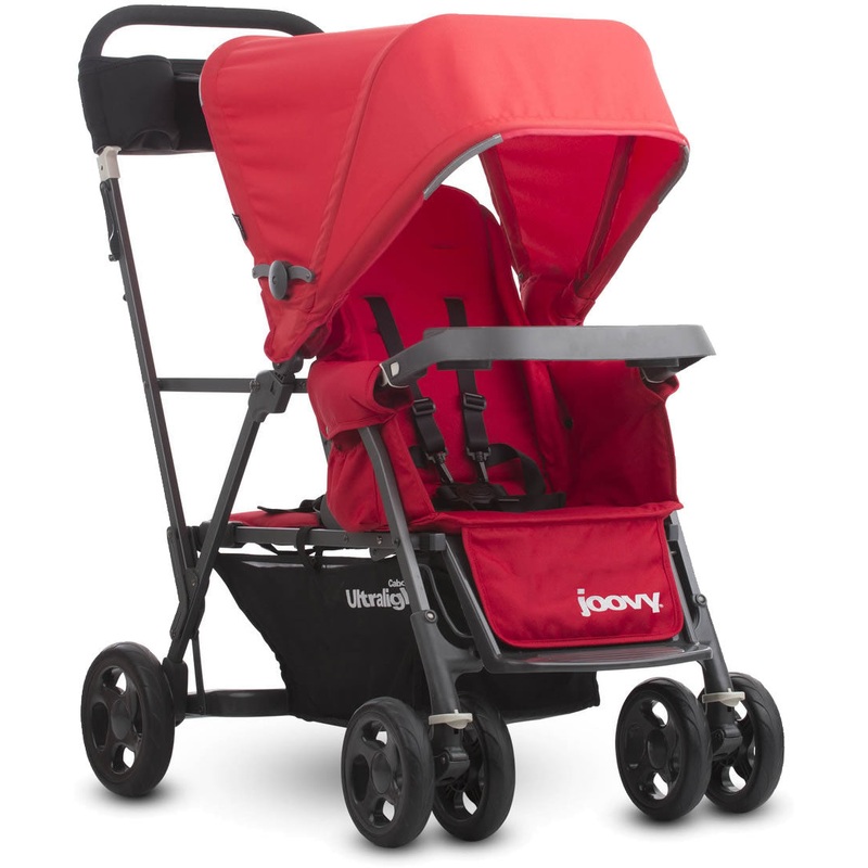 Joovy Caboose Ultralight Graphite Stroller – Red