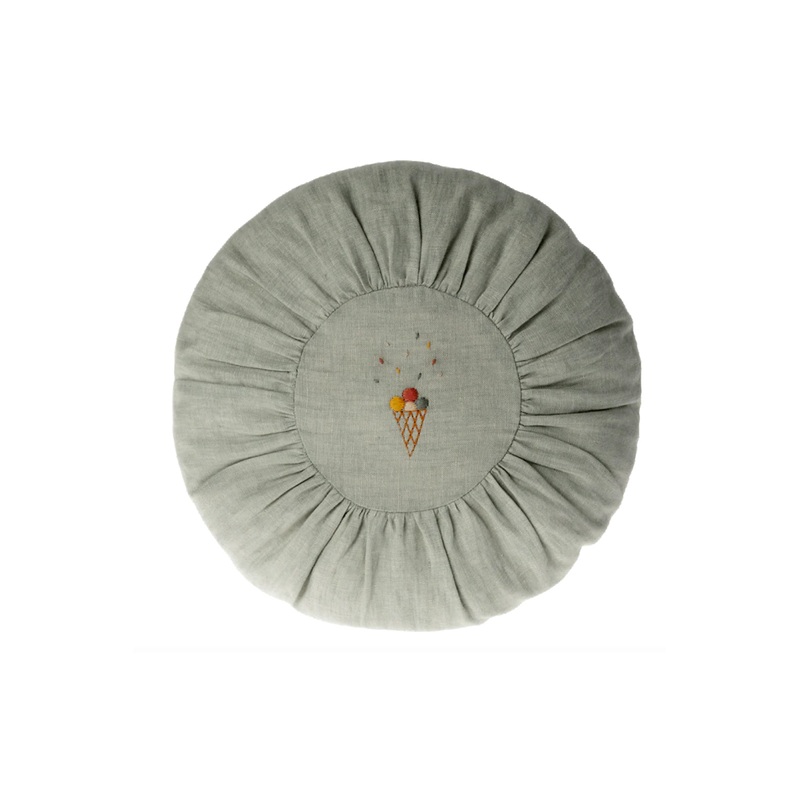 Maileg Round Cushion – Mint