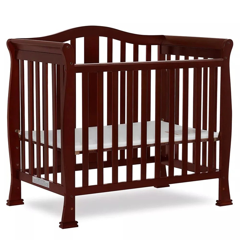 Naples 4-in-1 Convertible Mini Crib – Espresso