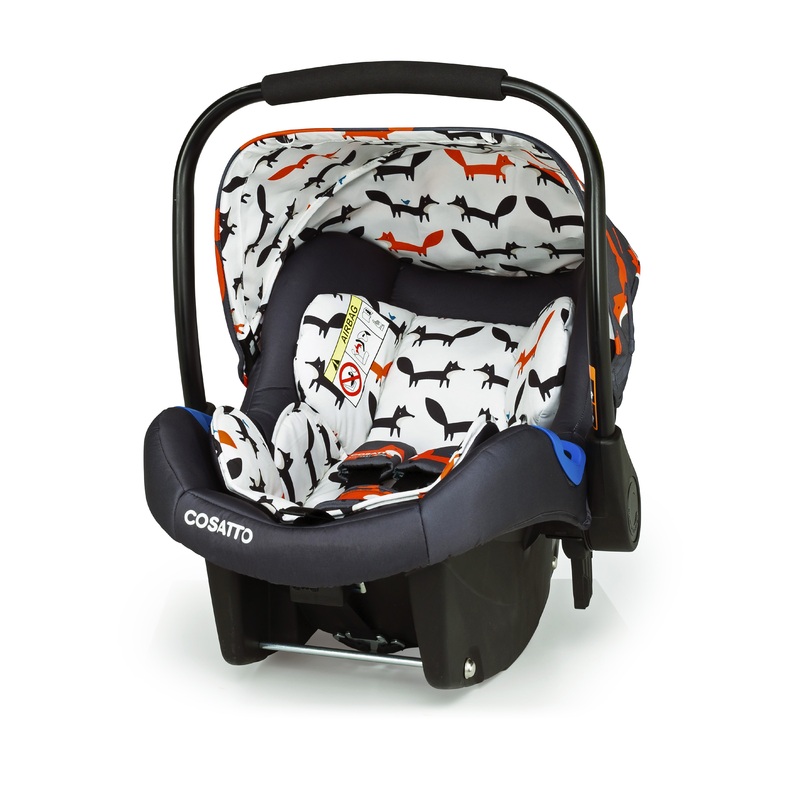 Port 0+ Car Seat Charcoal Mister Fox
