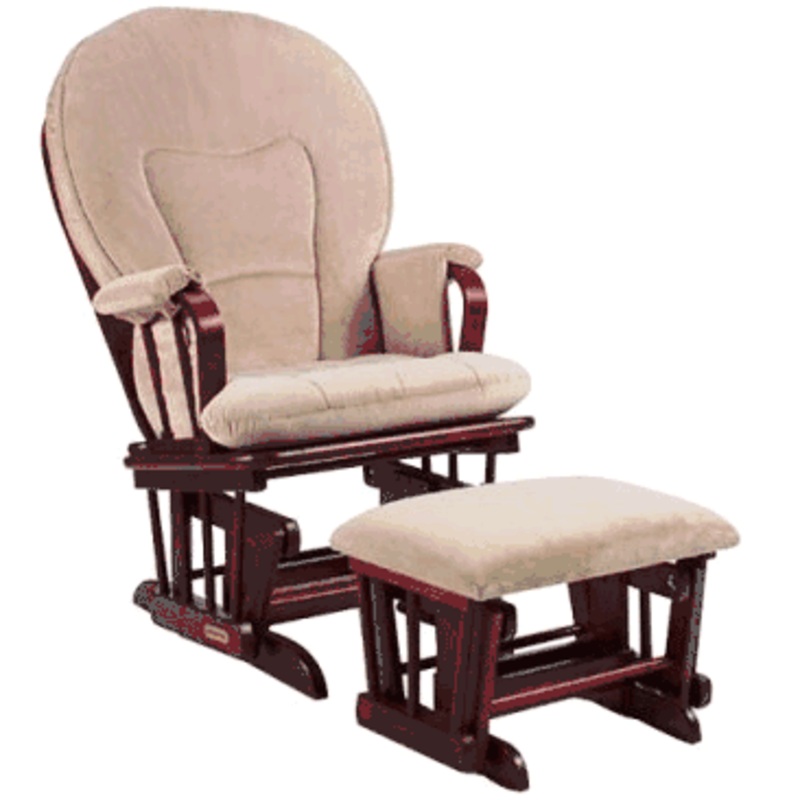 Shermag Glider and Rocker- Harmony/Oatmeal