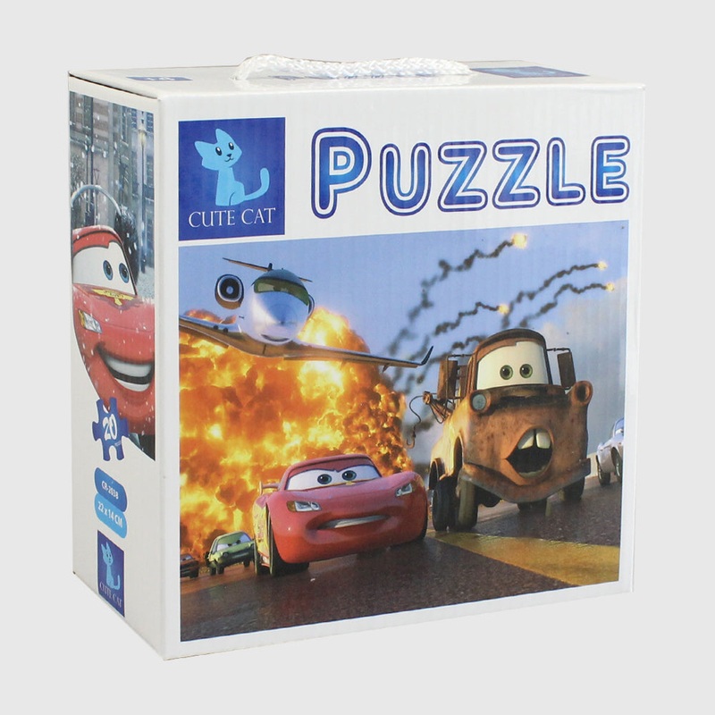 Cars Puzzle – 2 in 1 (20 & 24 Pieces)