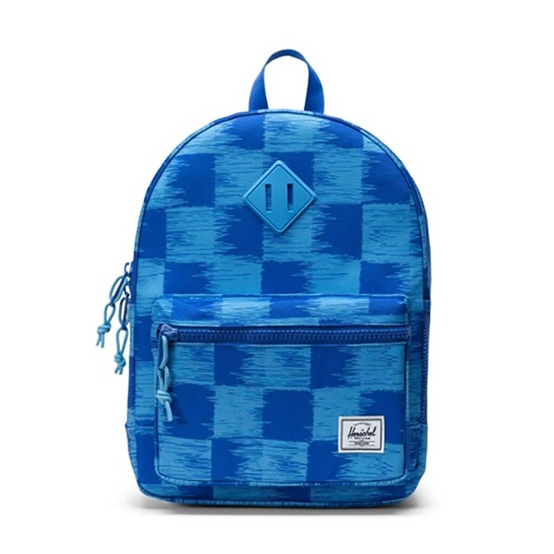 Heritage Youth Backpack Check Yourself Dazzling Blue