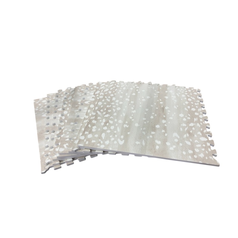 House of Noa Little Nomad Play Mat, Fawn, 4×8′, Shea