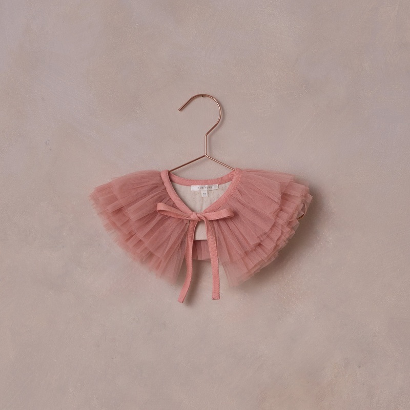 Noralee Ruffle Tulle Collar | Lipstick