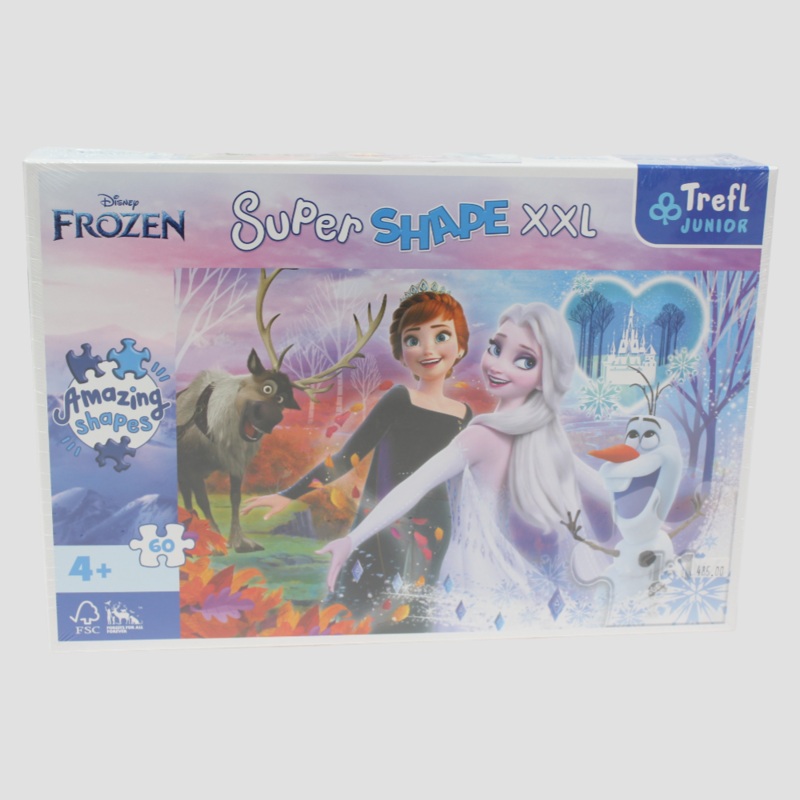 Trefl Puzzle  Dancing Sisters (Frozen) | 60 XXL Pieces