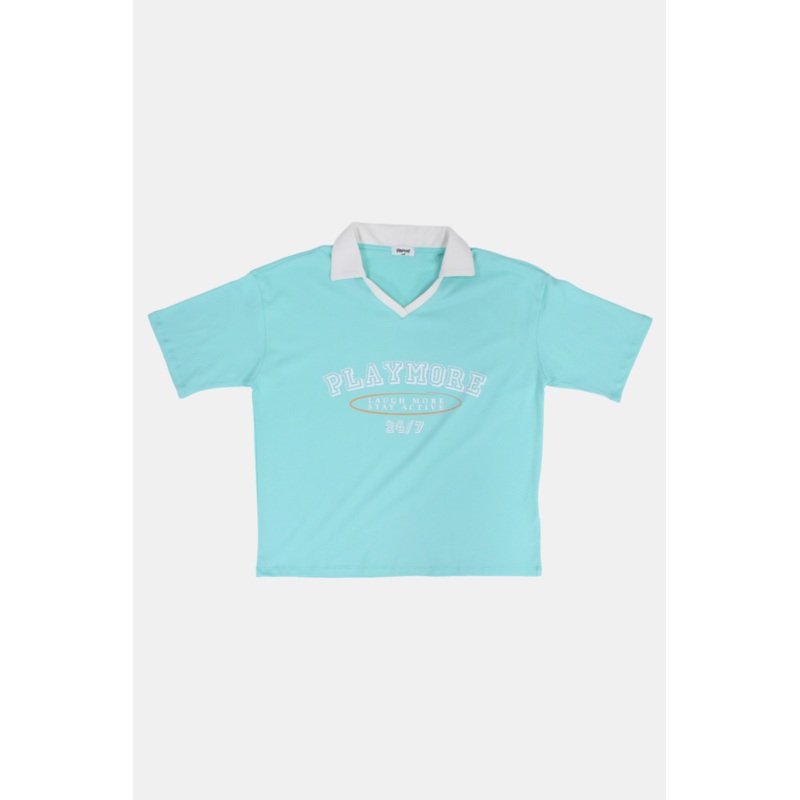 Unisex Aqua “PLAYMORE” T-Shirt