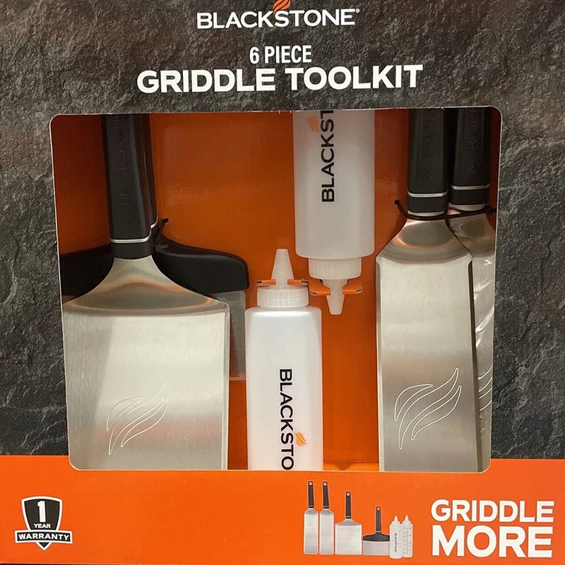 6 Piece Griddle Tool Set