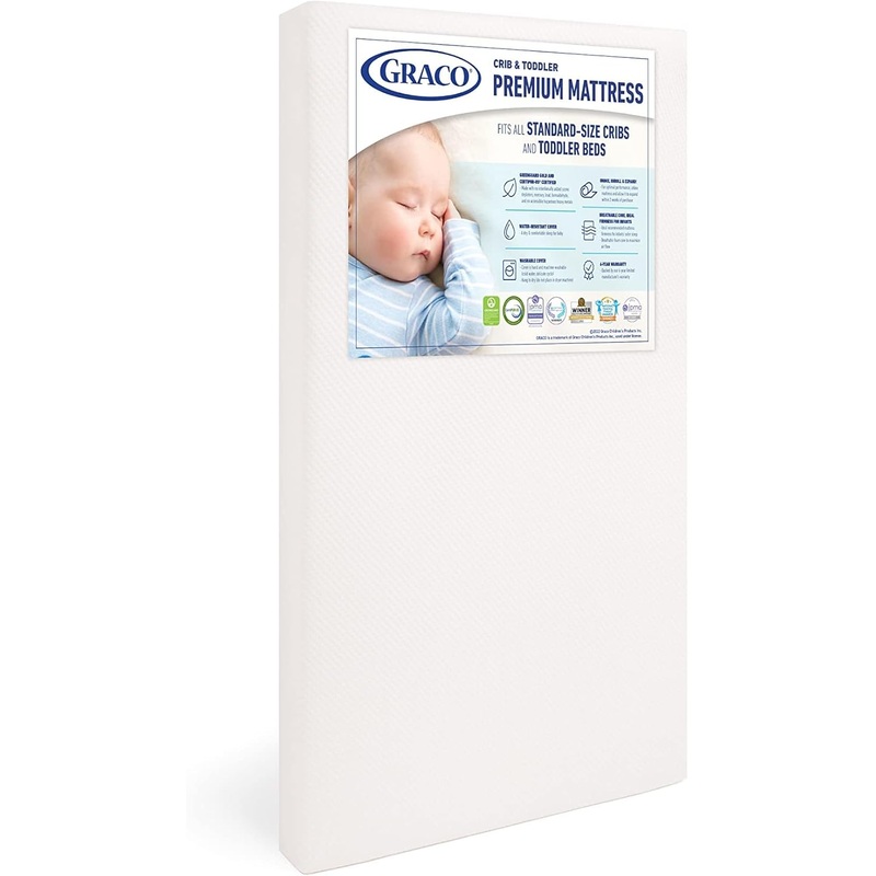 Graco Premium Foam Crib And Toddler Bed Mattress
