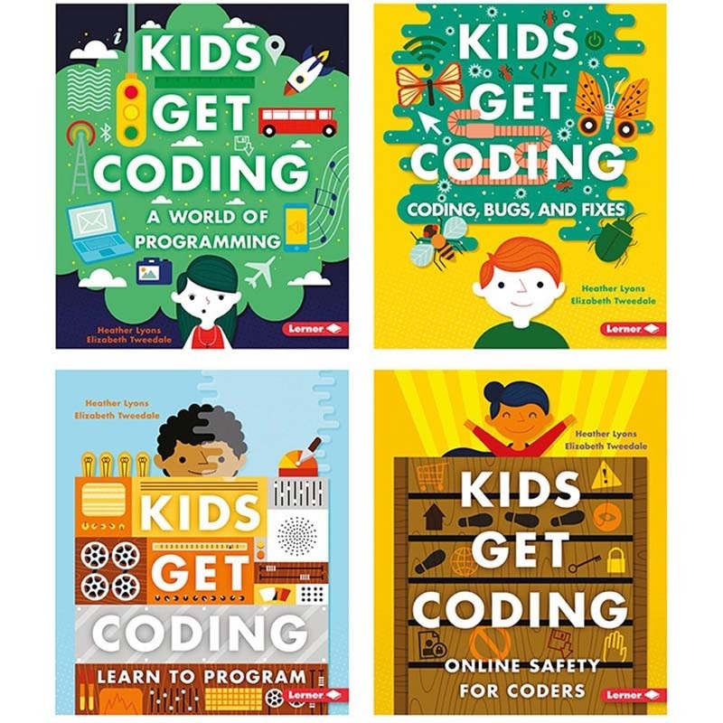 Kids Get Coding, Set of 4 books