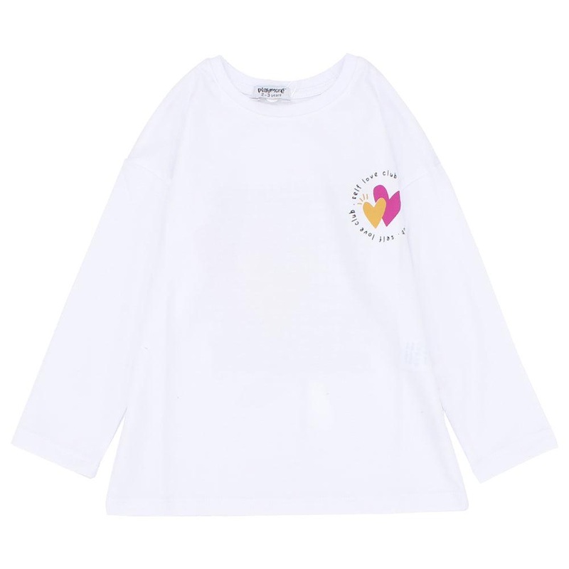 Long-Sleeved Hearts T-shirt