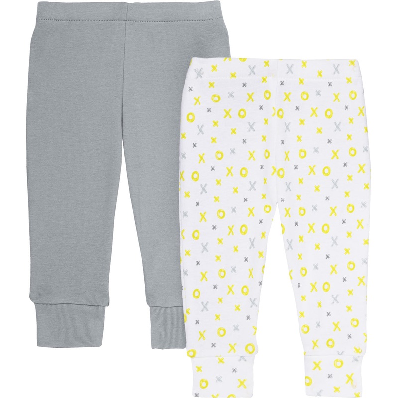 Skip Hop ABC-123 Baby Pants Set – Grey (9 Months)