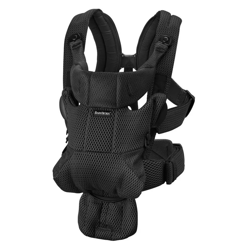 Baby Carrier Free, 3D Mesh – Black