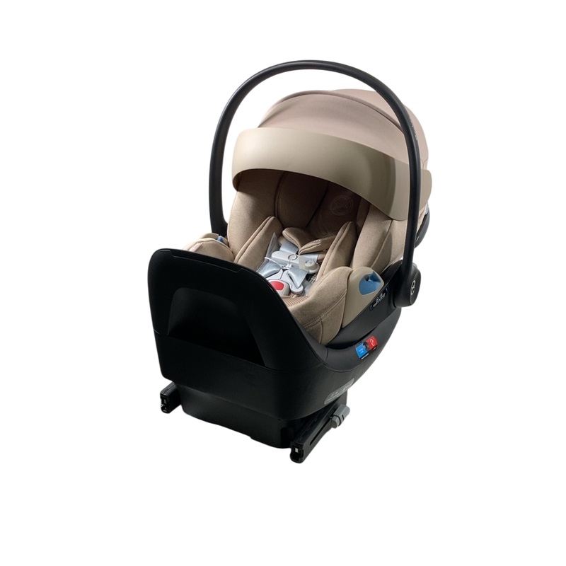 Cybex Cloud T SensorSafe Infant Car Seat With Base, 2024, Cozy Beige