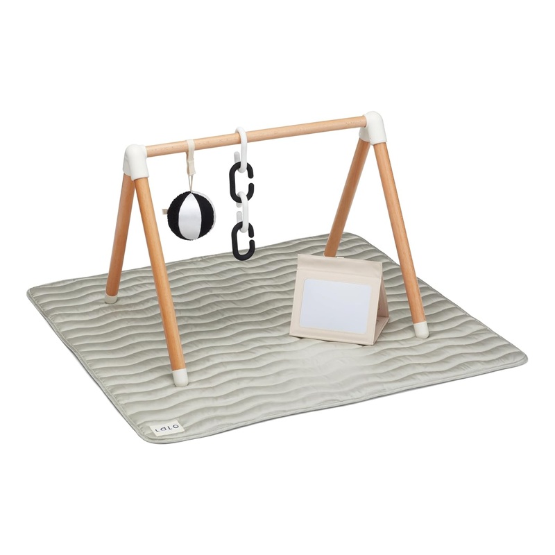 Lalo Puzzle Play Mat, Sage Wickerwork, 4×6