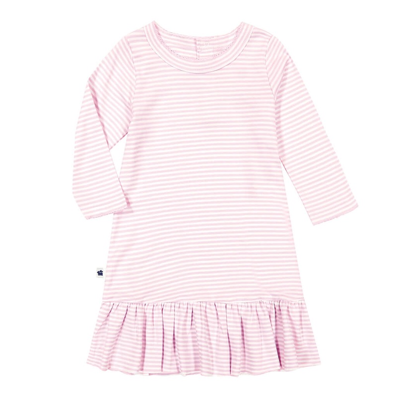 Midi Dress Pink Stripe