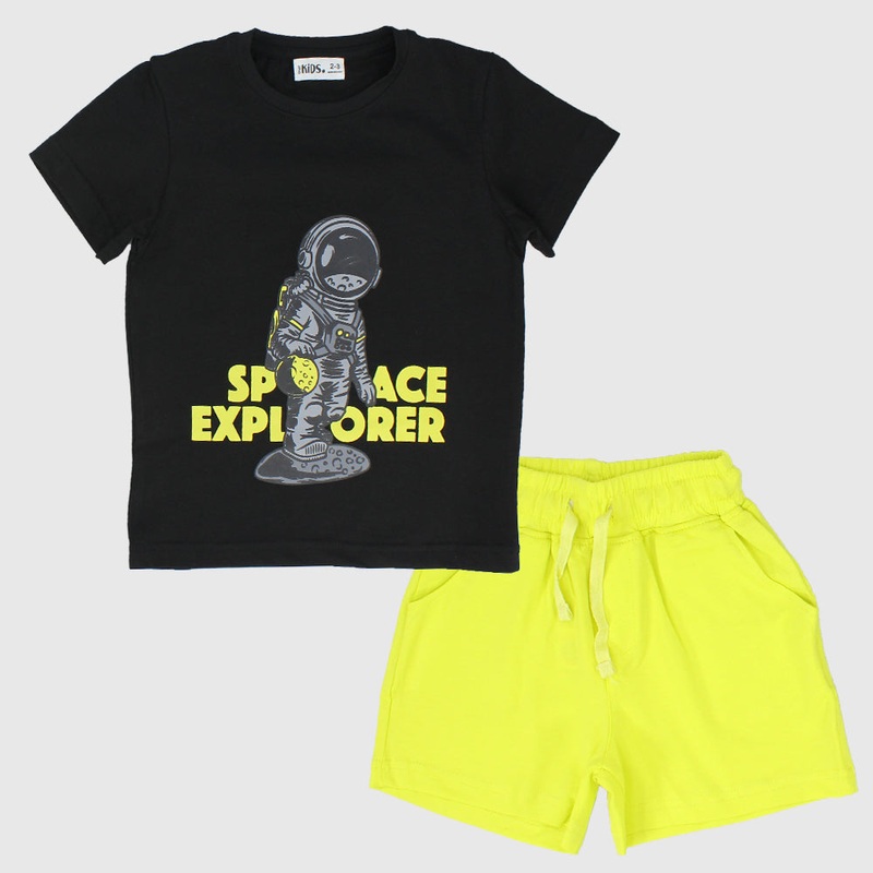 “Space Explorer” Short-Sleeved Pajama
