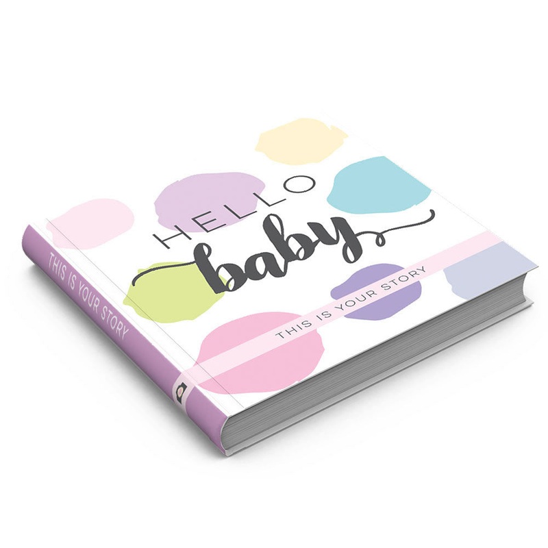 Sticky Bellies Hello, Baby Memory Book – Girl
