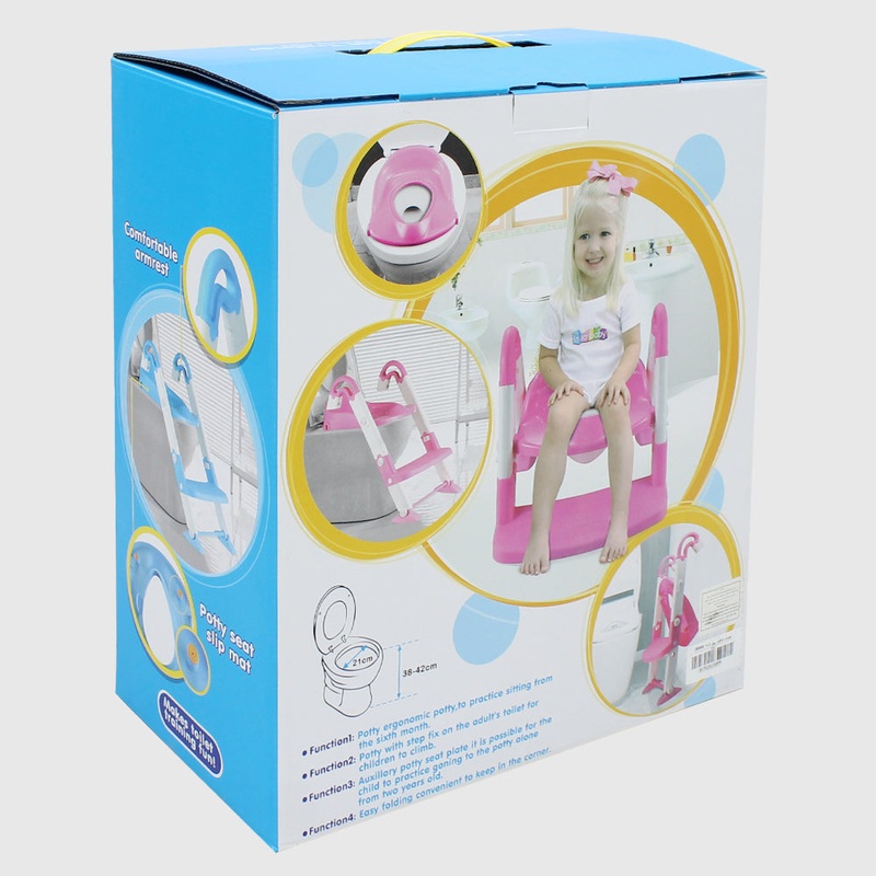 3-in-1 Potty Trainer (Pink)