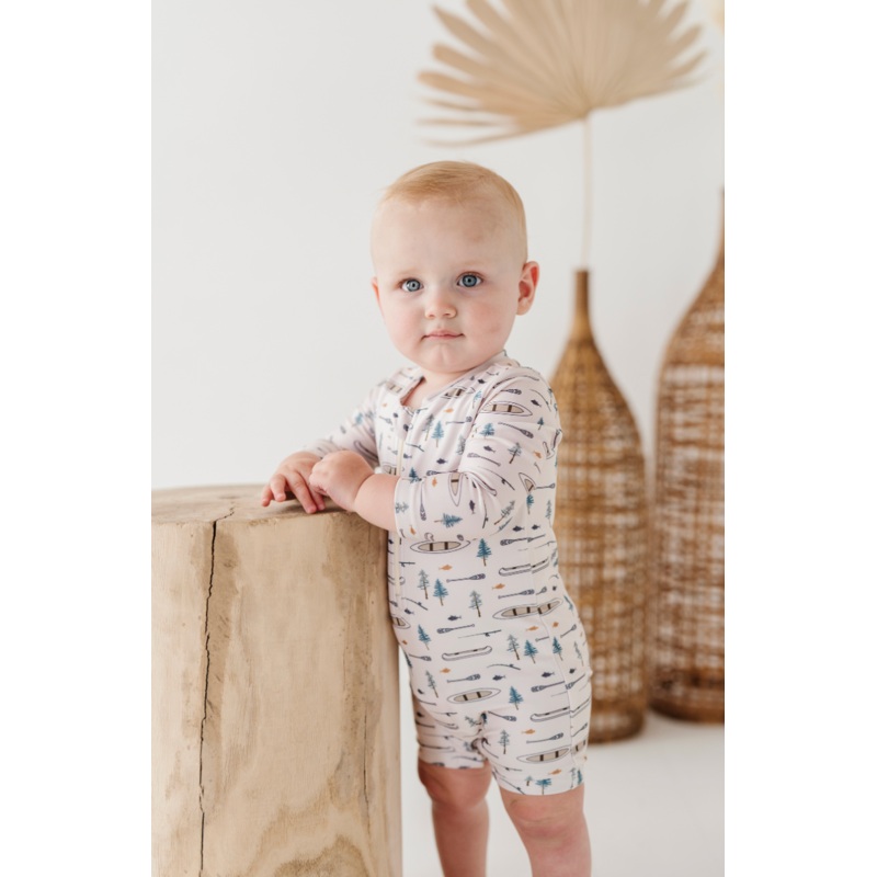 Babysprouts One-Piece Rash Guard Swimsuit – Canoe