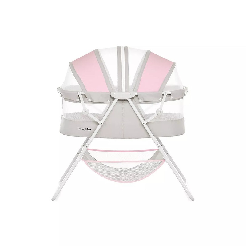 Karley Bassinet – Gray and Pink