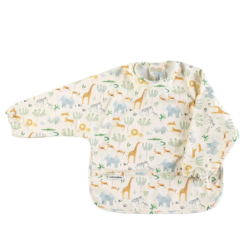 Long Sleeve Waterproof Bib Safari Jungle