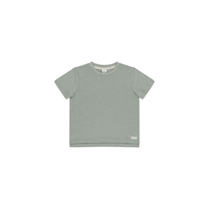 Play x Play Cove Essentials Tee – Heathered Eucalyptus