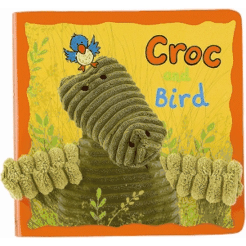 Jellycat 6″ Croc & Bird Book