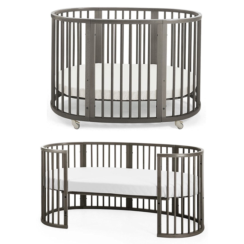 Stokke Sleepi Crib to Junior Bed Complete Bundle – Hazy Grey
