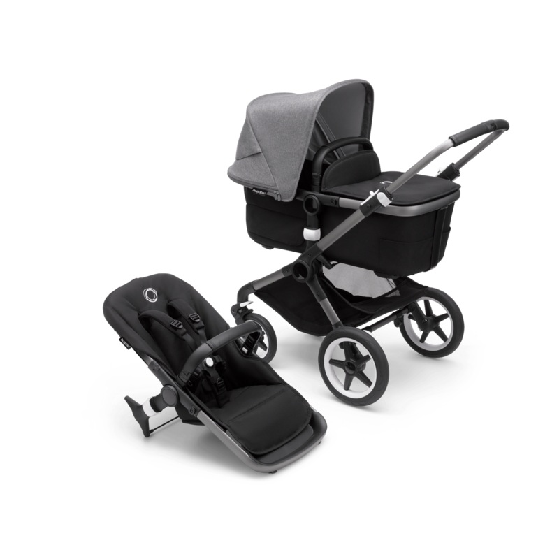 Bugaboo Fox3 Complete Stroller Graphite Base