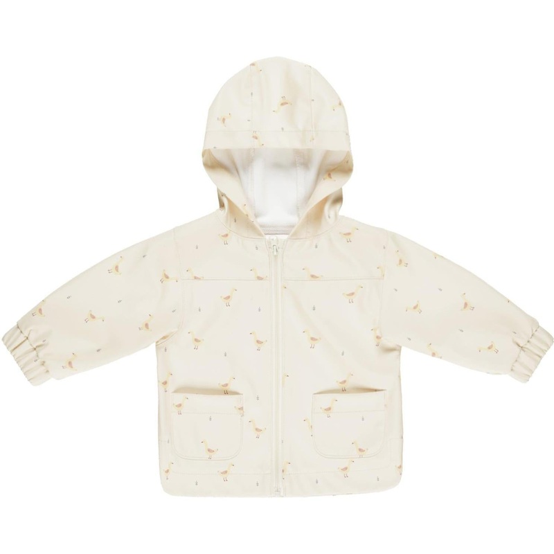 Quincy Mae Rain Coat || Geese